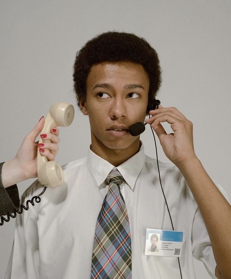 Real accountant on the line